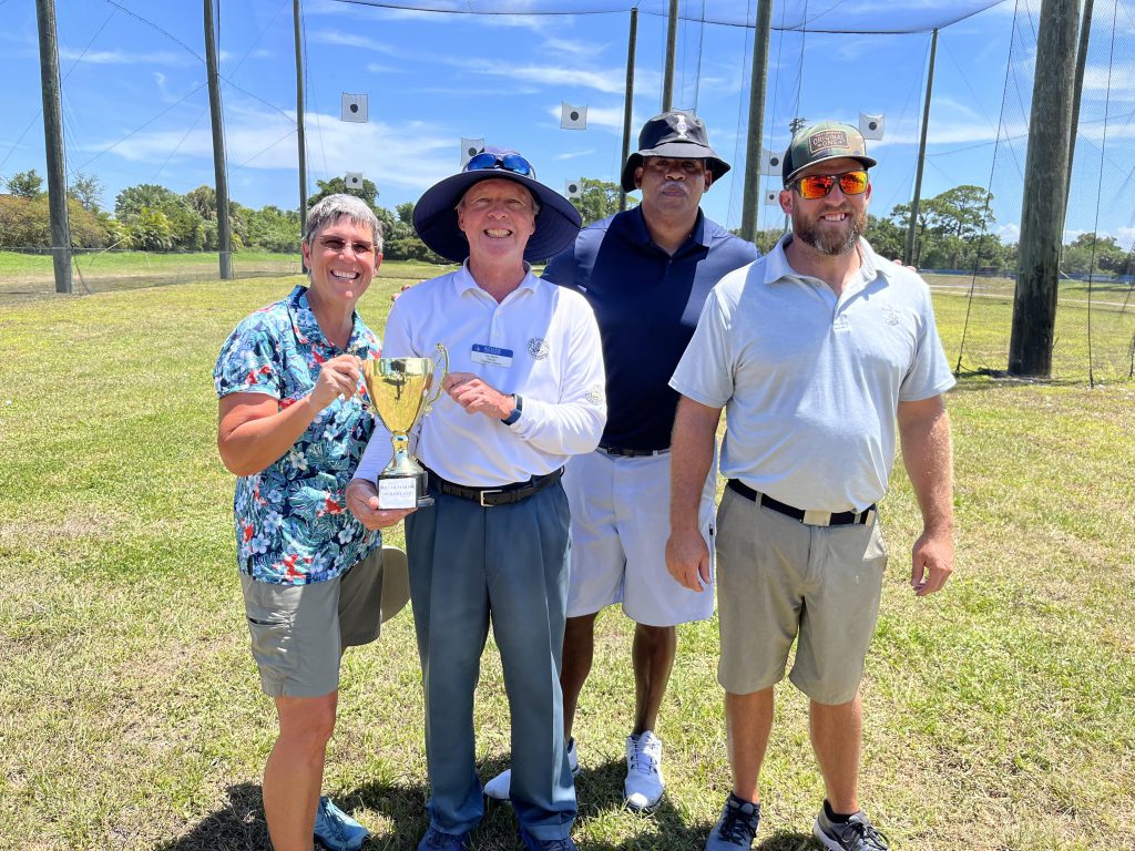 Residency Hickory and Persimmon Winners (L-R), Brigite Babine, Ken Martin, Douglas Murrell and Zach Andrews