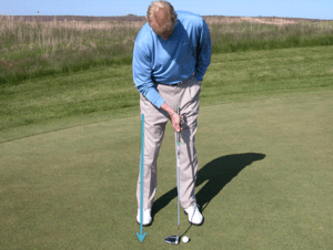 Dr. T.J Tomasi demonstrating how to keep the cup inside your trail wrist - KUCOG