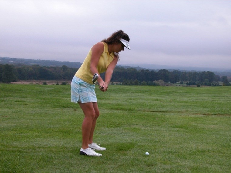 Women Golfing - Keiser Golf Graphic
