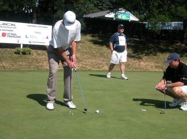 Male Golfer Putting Grip - Keiser Golf