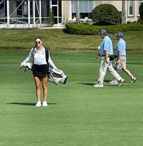 Keiser Golf Female Golfer - Keiser Golf Graphic